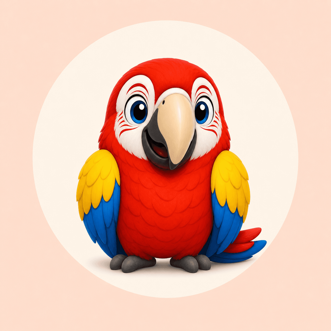 Guacamaya bandera